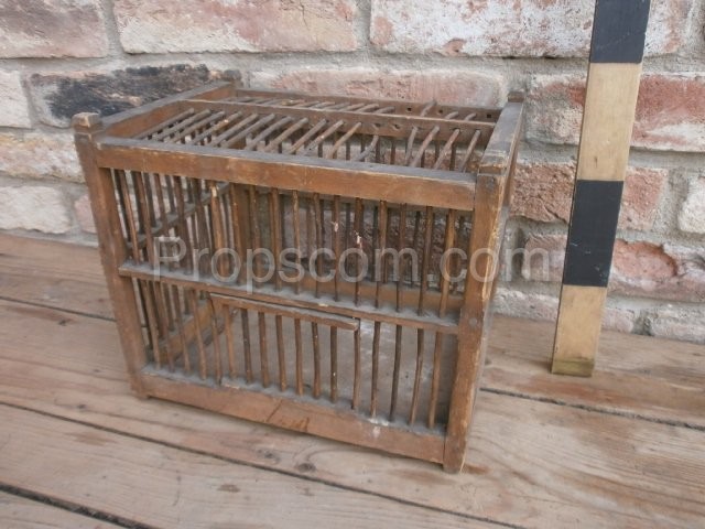 Wooden cage