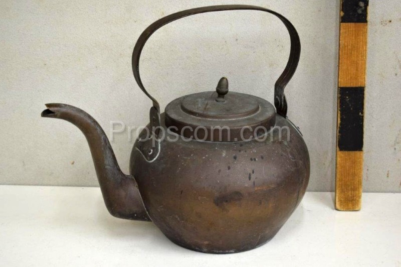 Copper teapot