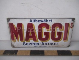 Metallschild: Maggi