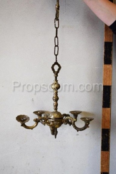 Chandelier with candlesticks