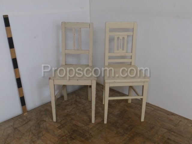 white kitchen chair