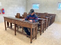 School desks and chairs whole set