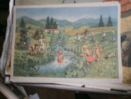 School poster - countryside