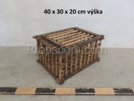 Wooden cage