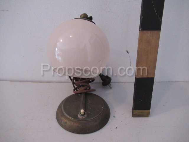 Brass table lamp