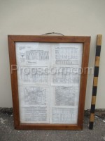 Notice board timetables