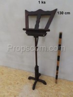 Music stand carved