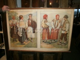 School poster - Country costumes