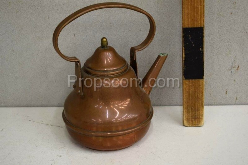 Copper teapot