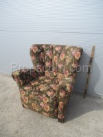 Upholstered armchair