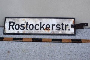 Hinweisschilder: Roctokerstraße