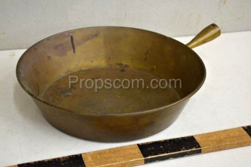 Frying pan without handle