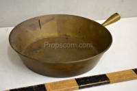 Frying pan without handle