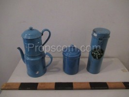 Teapots, jars