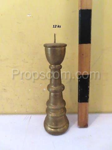 Brass candlesticks