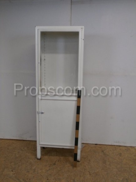 White glazed cabinet