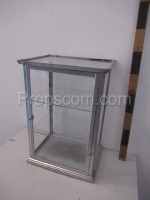 Metal glass showcase small