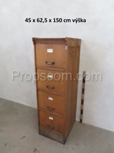 File cabinet with drawers