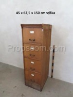 File cabinet with drawers