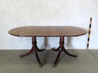 Oval table