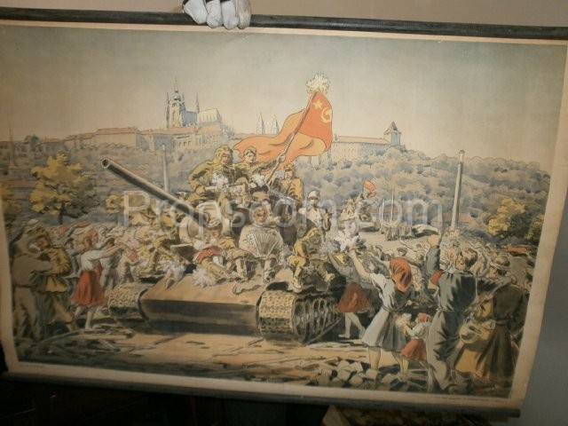 School poster - Prague Uprising