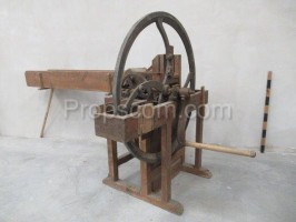 old agricultural machine