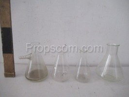 Conical flasks