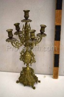 Brass candlesticks