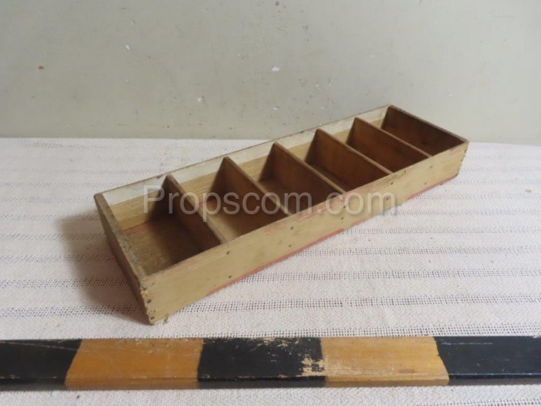 Wooden box organizer