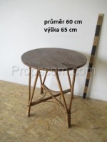 Rattan table