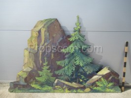 Spruce Rock - Theatrical backdrop