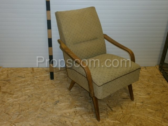 Upholstered armchair