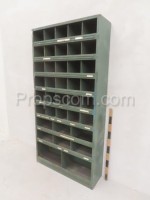 Sheet metal shelf