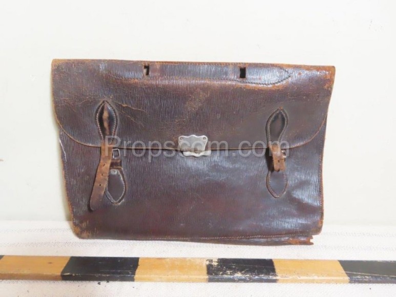 Leather briefcase