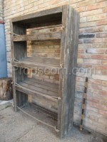 medieval wooden shelf massive