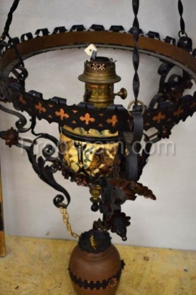 Kerosene chandelier