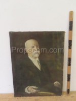 Painting by Tomáš Garrigue Masaryk