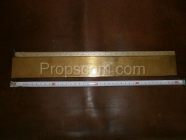 Brass ruler