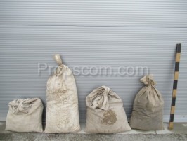 Stuffed linen mix bags