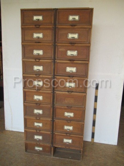 File cabinet high drawers