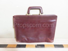 Leather briefcase