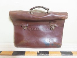 Leather briefcase