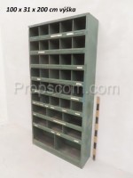 Sheet metal shelf