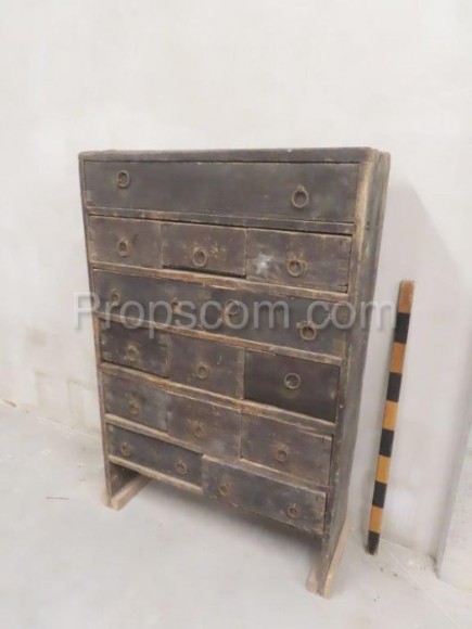 Medieval chest of drawers