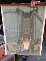 School poster - Blast furnace