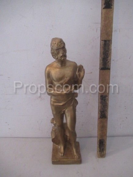 Statuette of a man