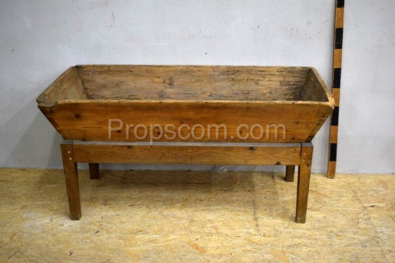 Wooden trough