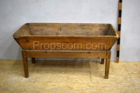 Wooden trough