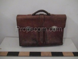 Leather briefcase