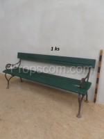 Bench wood metal